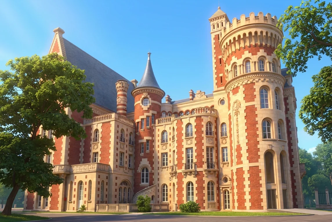 Historic Château de Saint-Germain-en-Laye campus of international school